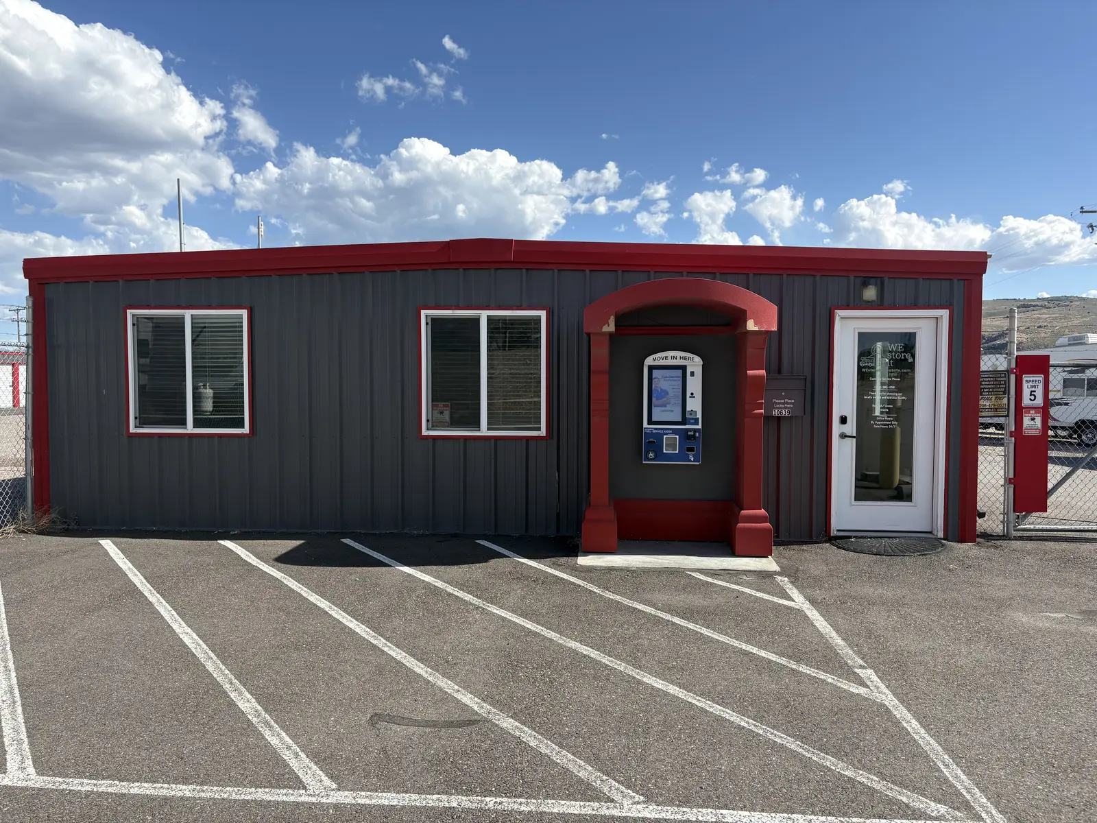 We Store It self-storage office in Chubbuck, Idaho